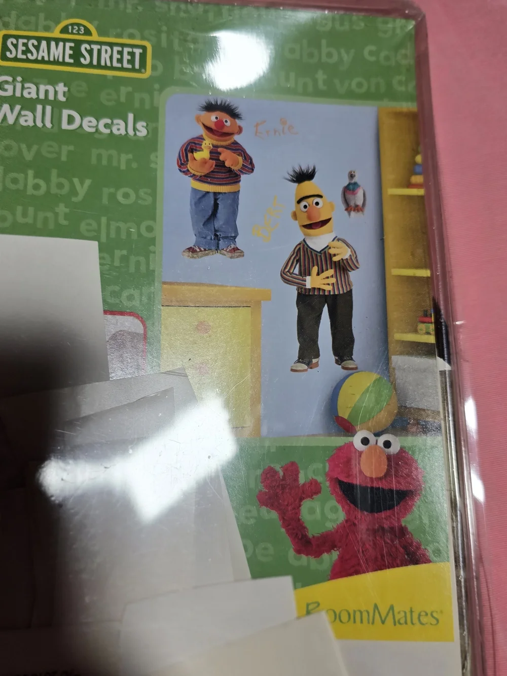 Sesame Street Happy Birthday Giant Decoration Plus Wall Decor Bundle